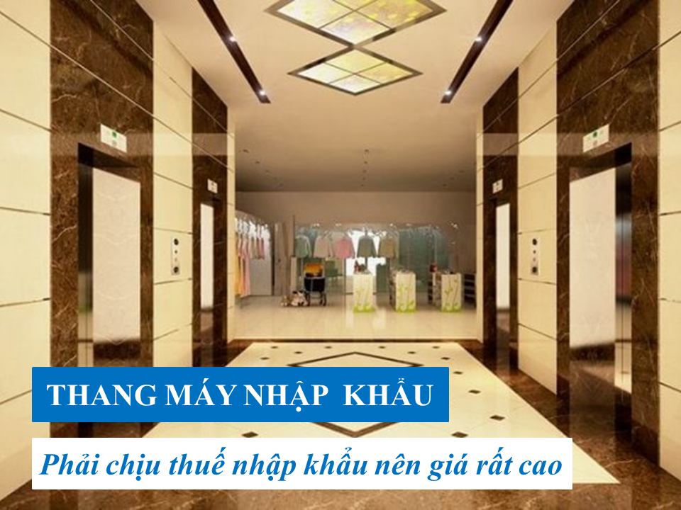 Báo giá thang máy Mitsubishi 1000kg liên doanh và nhập khẩu