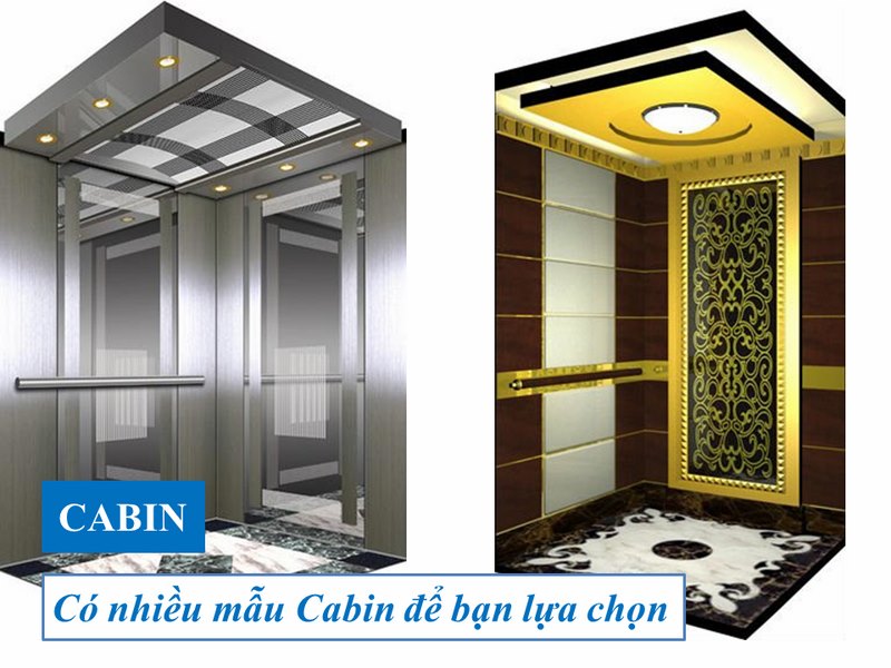 các thuật ngữ trong bảng kích thước thang máy