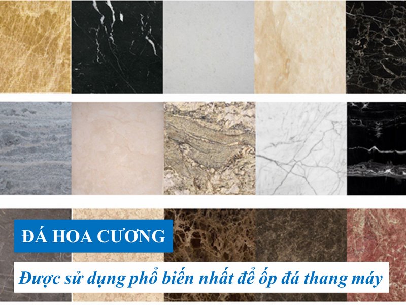 Chi phí ốp đá cho thang máy gia đình