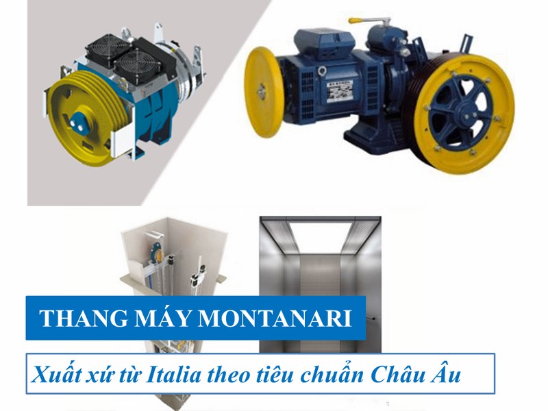 Thang máy Montanari chất lượng châu Âu