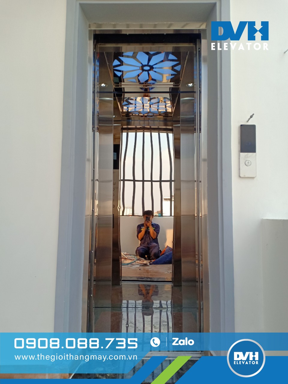 Công trình thang máy Fuji do đội ngũ Thế Giới Thang Máy thi công Công trình thang máy Fuji do đội ngũ Thế Giới Thang Máy thi công